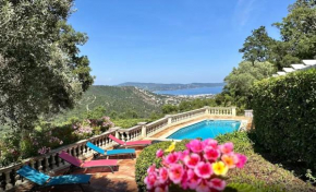 Villa de charme à Rayol-Canadel-sur-Mer avec piscine